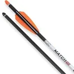 Wicked Ridge Match 400 20&#034; .004&#034; Alpha-Nock Carbon Arrows 6pk (410 gr) HEA-760.6