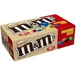 M&M's Almond Chocolate Candy Sharing Size 2.83-Ounce Pouch 18-Count Box