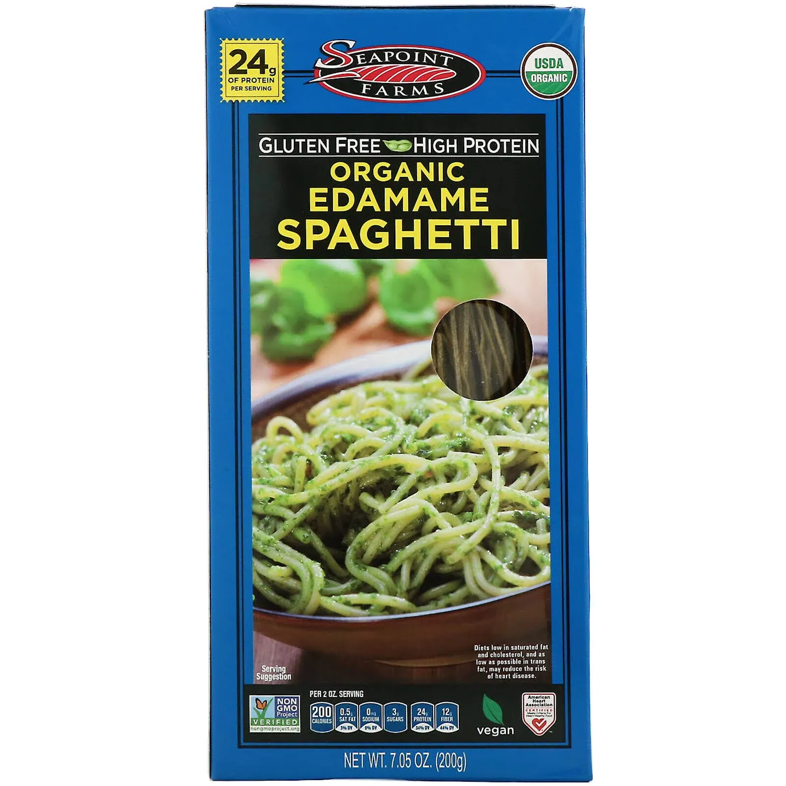 Seapoint Farms Organic Edamame Spaghetti 7.05 oz