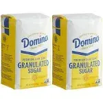 Domino Pure Cane Granulated Sugar, Bag, 64 oz (4 lb)