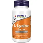 Now Foods, L-Lysine 500 mg - 100 Tablets