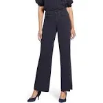 NYDJ Women's Teresa Hollywood High Waist Wide Leg Jeans