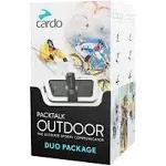 Cardo Packtalk Outdoor Duo Helmet Communication System White