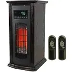 LifeSmart 1500W Portable 21&#034; Electric Infrared Quartz Tower Space Heater, Indoor