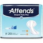 Attends Shaped Pads Super