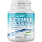 XyliDENT Dry Mouth Tablets Wintergreen 100 Tablets