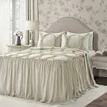 Lush Decor Riviera Bedspread Neutral Set King