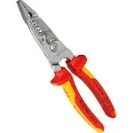 KNIPEX 13 76 200 ME WireStripper Metric Version Insulated with Multi-Component Grips