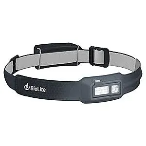 BioLite HeadLamp 330 Lumen No-Bounce Rechargeable Head Light