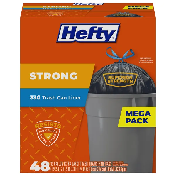 Hefty Strong Large Trash Bags