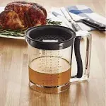 Amco 4 Cup Easy Release Fat And Gravy Separator With Deep Removable Lid