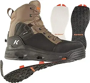 Korkers Buckskin Wading Boots Kling-On