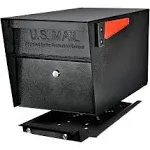 New Mail Boss Mail Manager Pro Curbside Security Locking Mailbox, Black