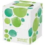 Seventh Generation Facial Tissues Cube, 2 Ply - 85 Count (Pack of 4)