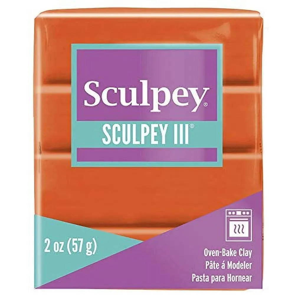 Sculpey III Polymer Clay 2oz Just Orange