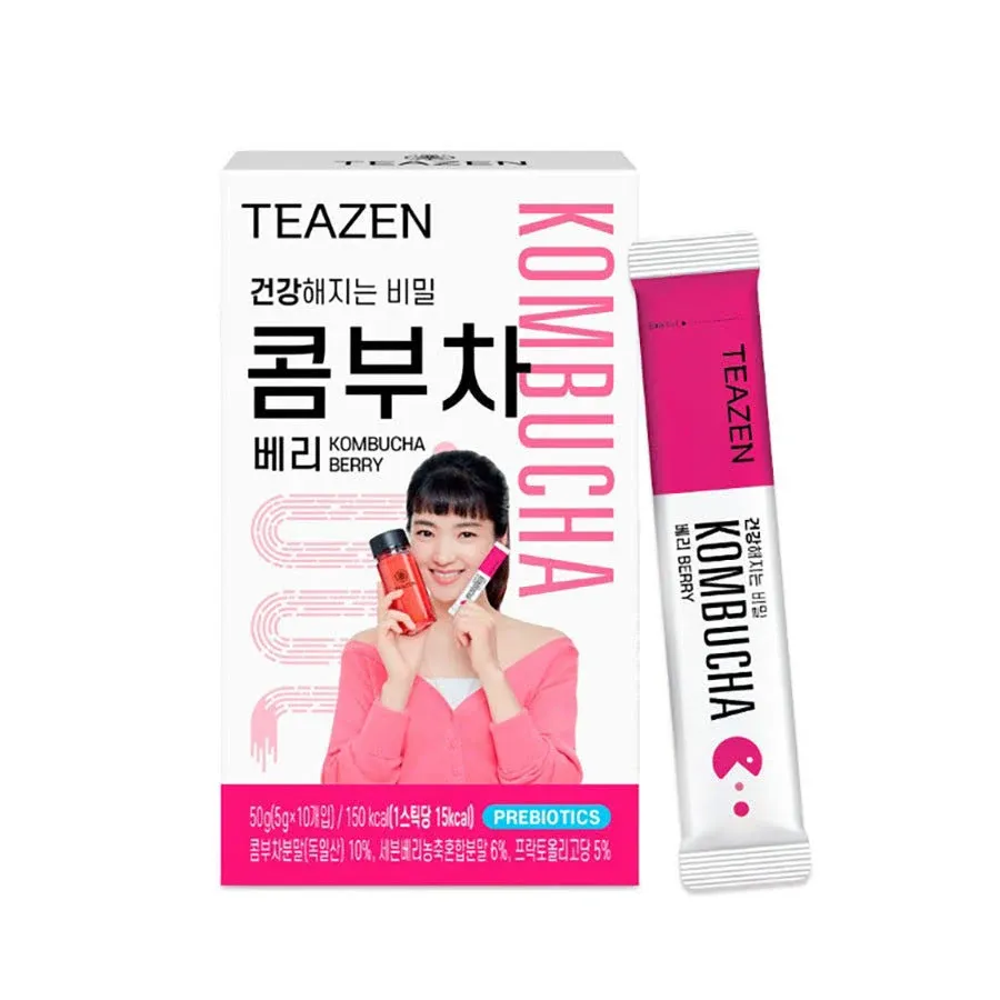 Teazen Kombucha Berry 10 Sticks