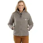 Carhartt Women's Washed Duck Sherpa Lined Jacket, XXL, Blackberry