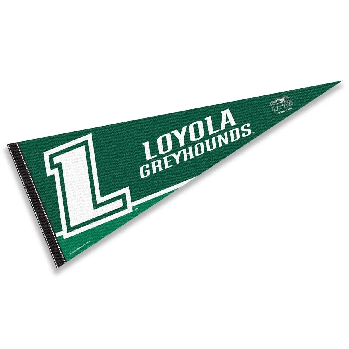 College Flags & Banners Co. Loyola Maryland Greyhounds Pennant Full Size Felt