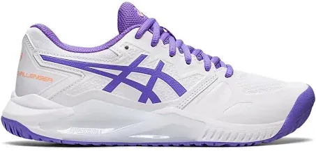 Asics Women's Gel Challenger 13 Tennis Shoes (White/Amethyst)