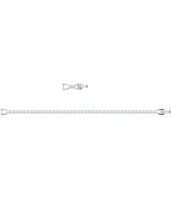 Swarovski Tennis Round Deluxe White Bracelet