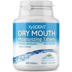 XyliDENT Dry Mouth Tablets Peppermint 100 Tablets