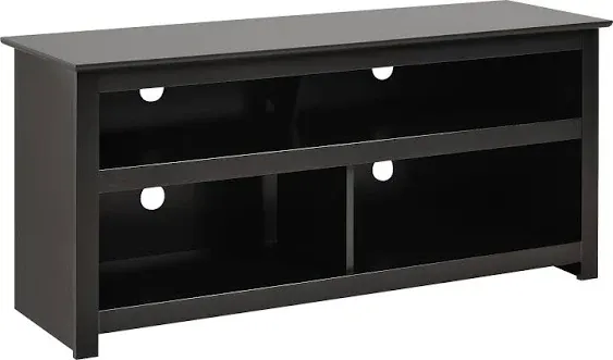 PREPAC Black Vasari Corner Flat Panel Plasma / LCD TV Console