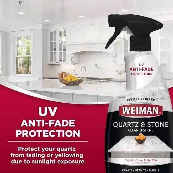 Weiman Quartz Countertop Cleaner and Polish (2 Pack)