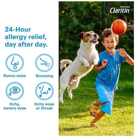 Claritin Children's Grape Chewable Allergy Tablets