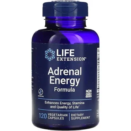 Adrenal Energy Formula 120 Vegetarian Capsules