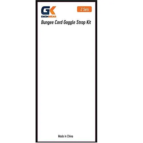 Bungee Cord Goggle Strap Kit (2 Sets)