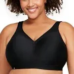 Glamorise MagicLift Seamless Sports Bra Black