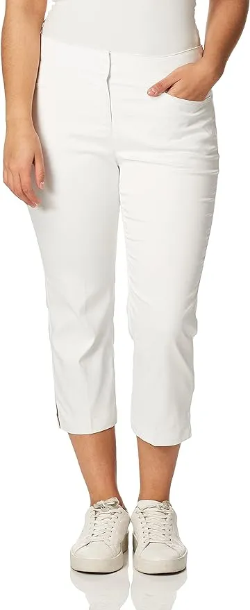 PGA TOUR Women's 22" Tech Capri Golf Pants with Comfort Stretch Waistband