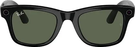 Ray-Ban Meta Black Sunglasses RW4006 Wayfarer