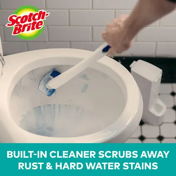 Scotch-Brite Disposable Toilet Scrubber Cleaning System