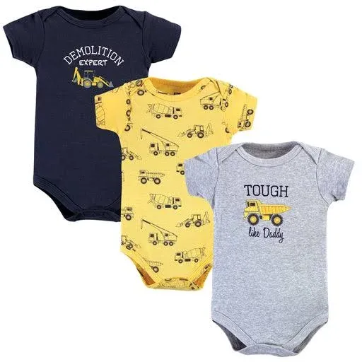 Hudson Baby Unisex Cotton Bodysuit and Pant Set