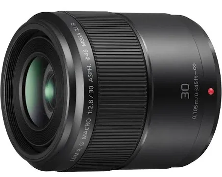 Panasonic Lumix G Macro 30mm f/2.8 ASPH. MEGA O.I.S. Lens