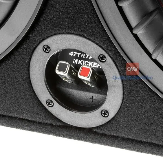 KICKER 47TRTP122 Down-Firing 12" CompRT 2-Ohm Enclosure