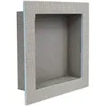 Houseables Shower-Niche, Insert Storage-Shelf, 12x12 Inch, 12&#034;X12&#034; 