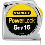 Stanley Powerlock Measuring Tape, 16'