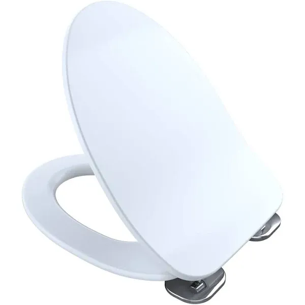 Toto SS234#01 - Slim Elongated SoftClose Toilet Seat - Cotton White