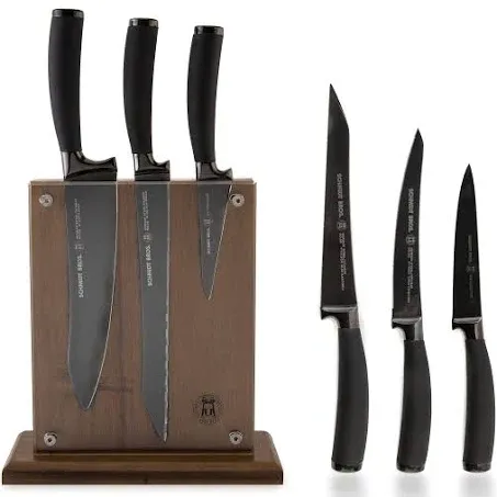 Schmidt Brothers, Cutlery 22-Series 7-Piece Magnetic Knife Block Set