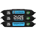 Салфетки Dude Wipes без запаха, смываемые в унитаз