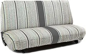 Seat Covers Unlimited - Universal Bench Seat Cover - Bench Seat Covers for Truck - Car Bench Seat Cover - Gray