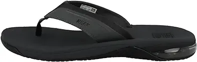 REEF Anchor Men's Beach Flip Flop, Water Friendly, Cushioning Heel Airbag