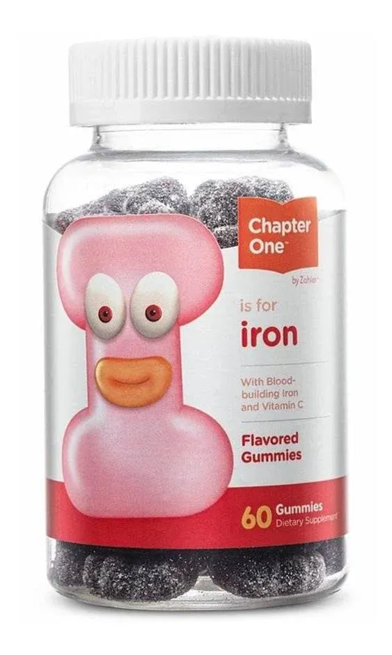 Chapter One - Iron Gummies - 60 Gummies