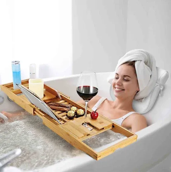 Bamboo Bathtub Tray