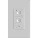 WAC Lighting Bluetooth Ceiling Fan Wall Control in White WC20-WT