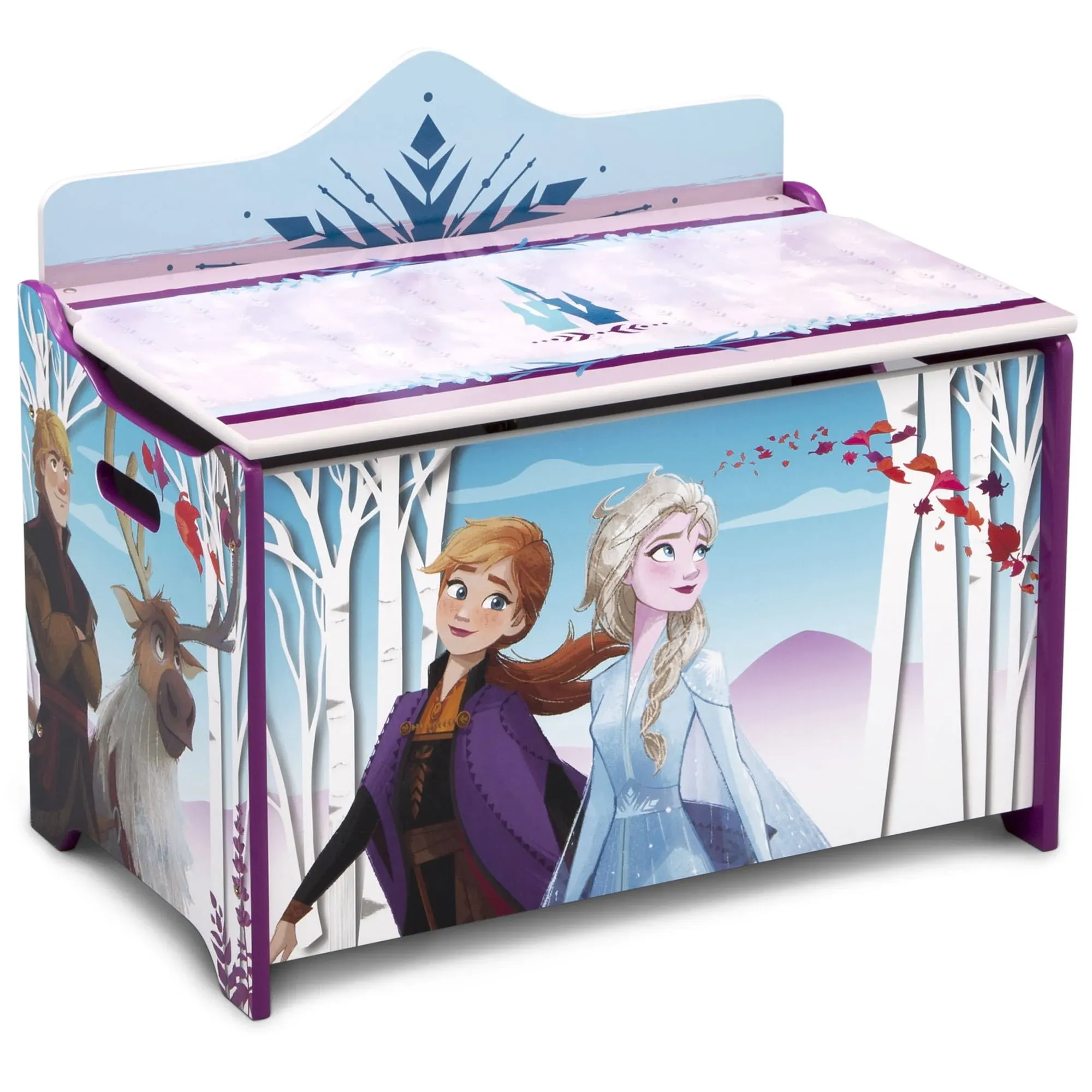 Delta Children Deluxe Toy Box, Disney Frozen II