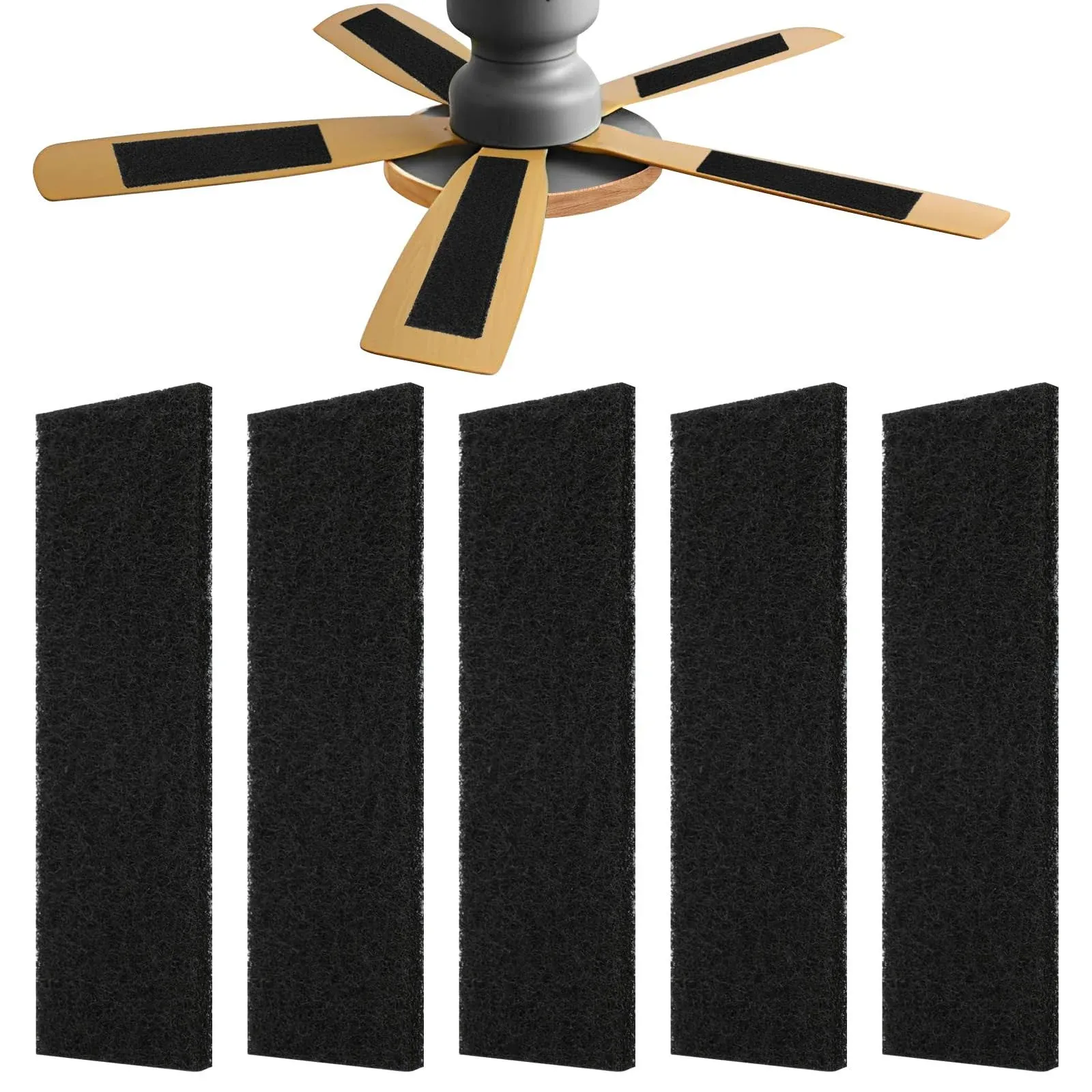 adamsbargainshop 5 Pcs Ceiling Fan Filter