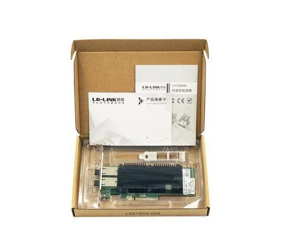 10Gb RJ45 PCI-E Network Card NIC, Compare to Intel X550-T2, with Intel X550-AT2 Chip, Dual RJ45 Ports, PCI Express 3.0 X4, Ethernet Converged Network Adapter Support Windows/Linux/VMware Esxi